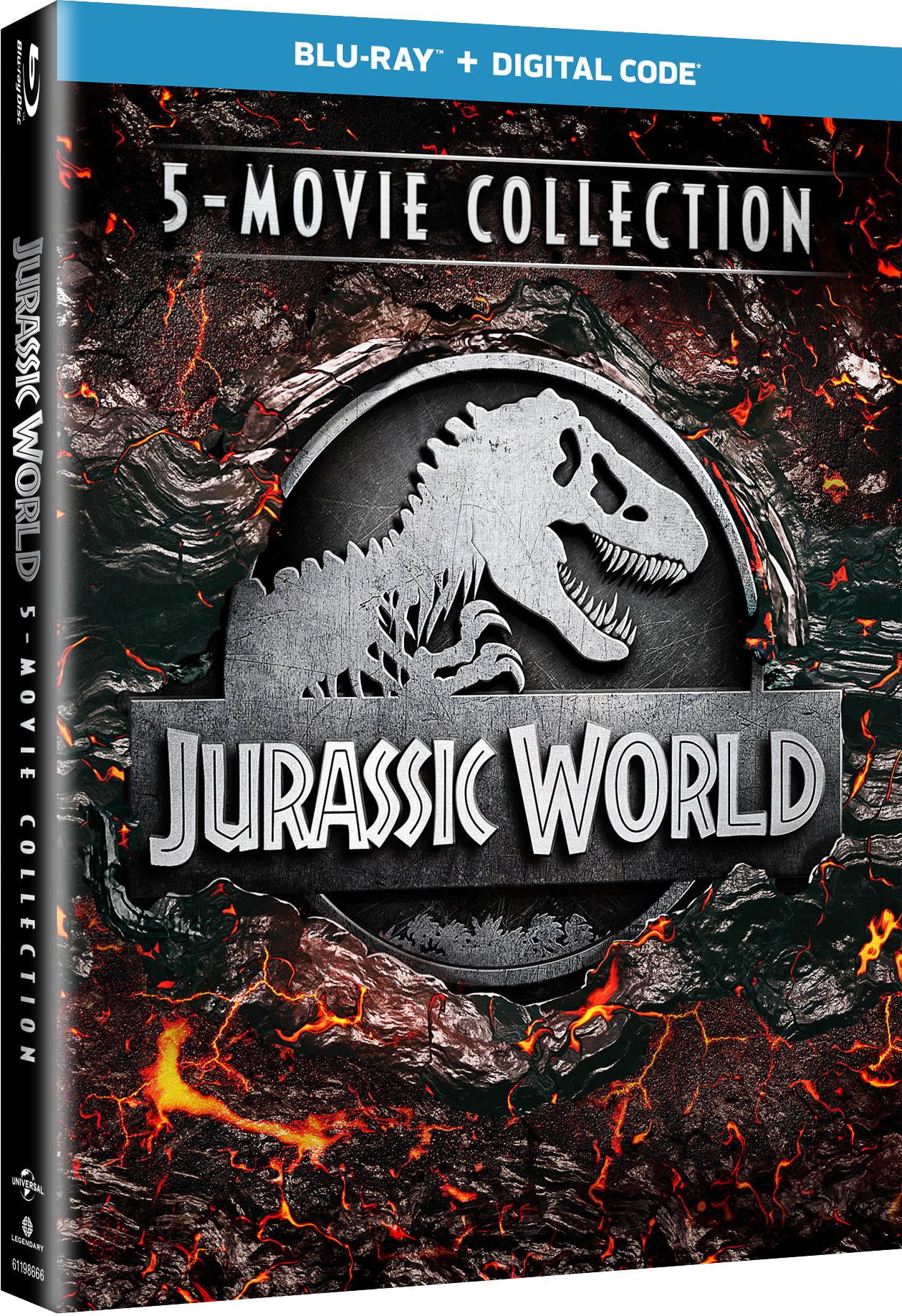 Jurassic World: 5-Movie Collection (Blu-Ray + Digital Copy 