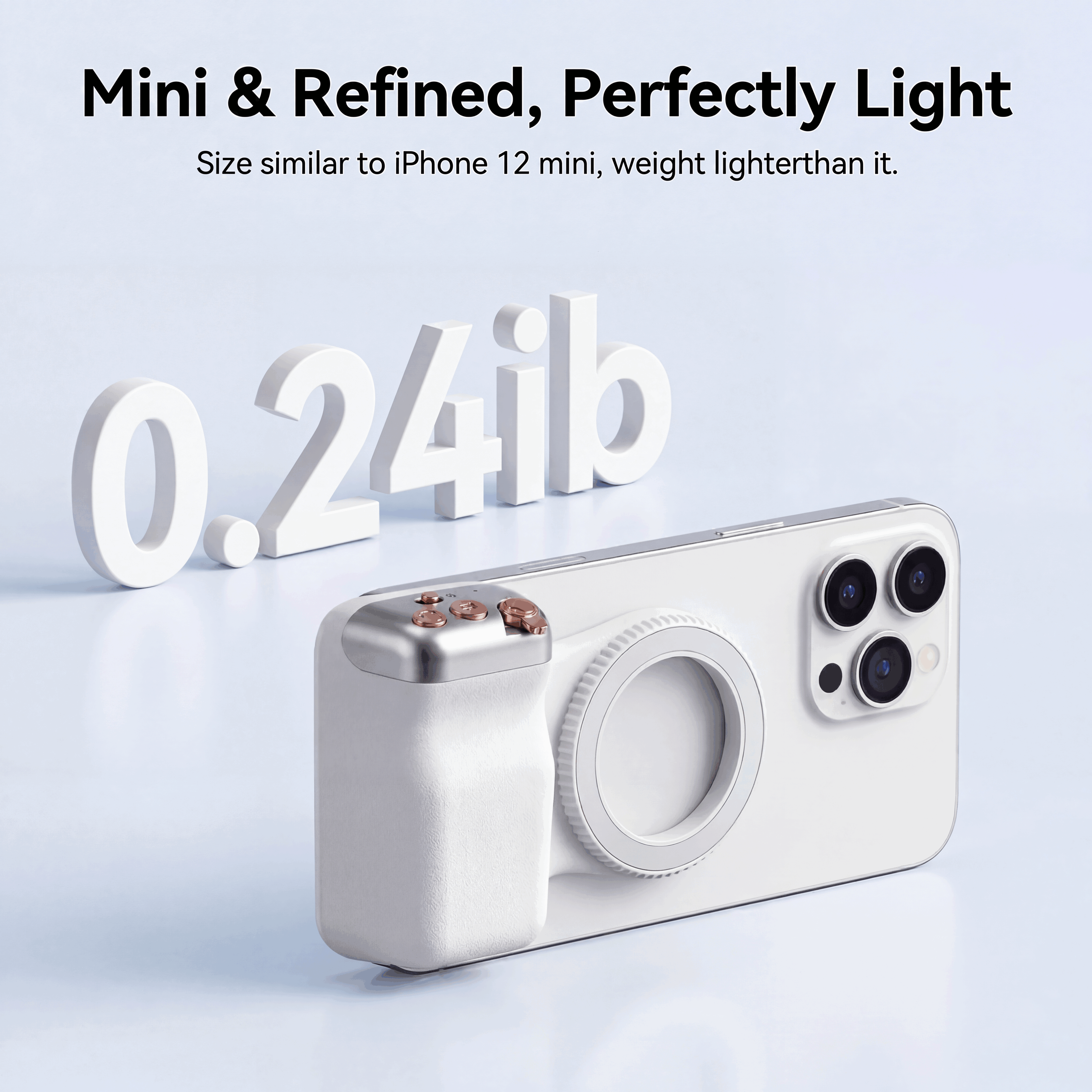 ETEPEHI Magnetic Phone Camera Grip with Wireless Remote photo 5
