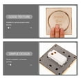 thumbnail image 3 of Shisuyan Push To Exit Button Doorbell Wall Panel Door Access Switch Button Cover, 3 of 9