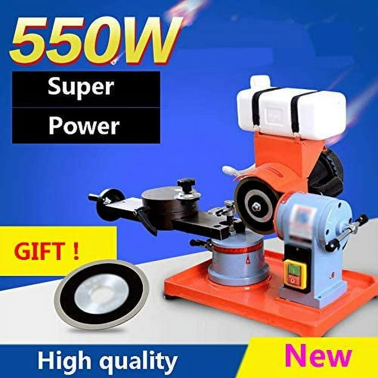INTBUYING Round Circular Saw Blade Grinder Machine Rotary Angle Mill  Sharpener for Sharpening Carbide Tipped Saw Blades (Water Injection Grinder  220V