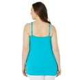 thumbnail image 3 of Catherines Women's Plus Size Petite Suprema Cami With Lace, 3 of 4