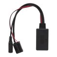 thumbnail image 3 of Cable auxiliar Bluetooth universal para automóvil con micrófono incorporado para llamadas manos libres, compatible con las series 5 y 6, diseño duradero de 12 pines, 3 of 8