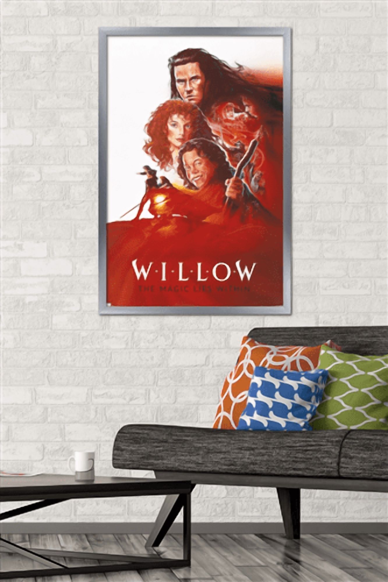 Willow - Teaser One Sheet Wall Poster, 22.375" x 34" Framed