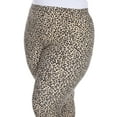 thumbnail image 3 of White Mark Women's Plus Size Printed Leggings, 3 of 4