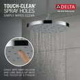 thumbnail image 2 of Delta 52160 Universal Showering 12" Round 1.75 GPM Single Function Rain Shower Head -, 2 of 7