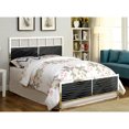 thumbnail image 2 of Furniture of America Tessa Headboard and Footboard, California King, Black, 2 of 4