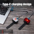 thumbnail image 1 of Juego de luces para bicicleta, luz para bicicleta recargable por USB, luz delantera para bicicleta, luz trasera para bicicleta, rendimiento inigualable, 1 of 11