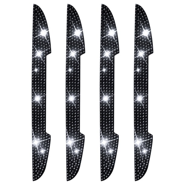 Protector de Arañazos LADIGASU Manija de la Puerta Del Coche Espejo Retrovisor Diamond Sticker Liquidación 4X Tiras de parachoques
