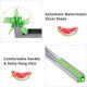 thumbnail image 5 of Cortador de sandía, molino de viento, cortador de melón, bolígrafo, cortador de melón, cuchillo de sandía para cortar rápidamente sandía para ensalada de frutas, sandía, melón, melón Namotu LKX-1402, 5 of 7