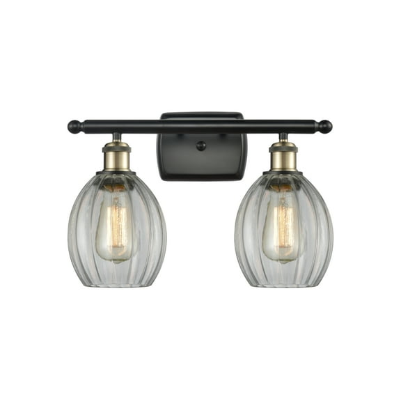 Innovations Lighting 516-2W Eaton Eaton 2 Light 16" Wide Bathroom Vanity Light - Black