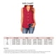 thumbnail image 5 of Camisetas sin mangas casuales,Camisetas sin mangas para mujer Blusa casual con botones Camisetas sin mangas de trabajo construidas para el futuro, 5 of 5