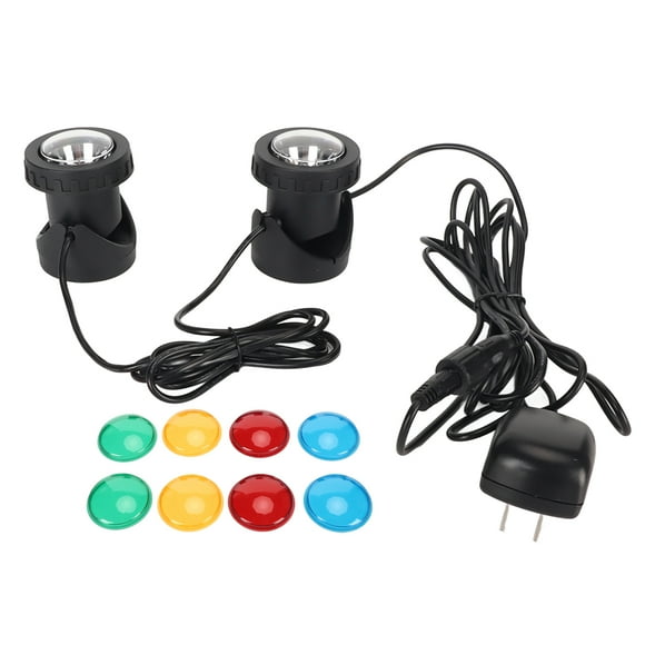 Underwater Landscape Lights,Pond Lights Color Changing Fountain Landscape Lamps Submersible LED Spotlights Breakthrough Technology