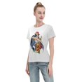 thumbnail image 4 of Women's Basic Short Sleeve T-Shirt Naruto Shanks, 4 of 6