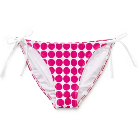 No Boundaries - Juniors Dot String Bikini Bottom