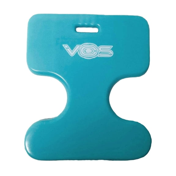 VOS Oasis Water Solid Saddle Floats for Adults - Ultra Buoyant, Double Coated, Comfortable Floating Seats for Pool, Beaches, Lakes, Water Parks, Pack of 1 (Barrier Blue)