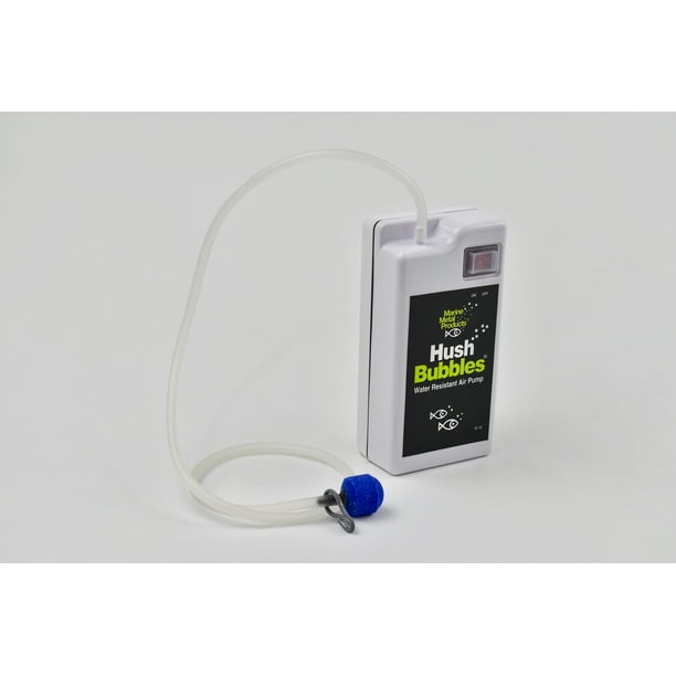 Hush Bubbles Bait Bucket Aerator, Model B16