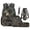 Camo Hunting Branch, variant on Jeiento Mushroom Panda Backpack And Lunch Box Set for Girls Elementary Kids 5 Piece 16 Inch Water-Resistant Polyester School Backpack Set with Padded Adjustable Straps