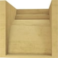 thumbnail image 4 of 10"W x 10"D x 10"H Wide Yorktown Rough Cedar Woodgrain TimberThane Corbel, Primed Tan, 4 of 6
