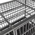 thumbnail image 6 of Confote 47 Inch Heavy Duty Dog Crates for Meduim Dogs, Puppy Dog Cage with Double Door and Removable Tray Pan, 6 of 9
