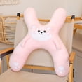 thumbnail image 4 of Sinyiin Kids Friendly Car Seat Neck Pillow Headrest Pillow With Plush Cover, 4 of 16