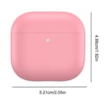 thumbnail image 4 of Funda Silicona para 4 (2024) Protectora Skin() Rosa, 4 of 5