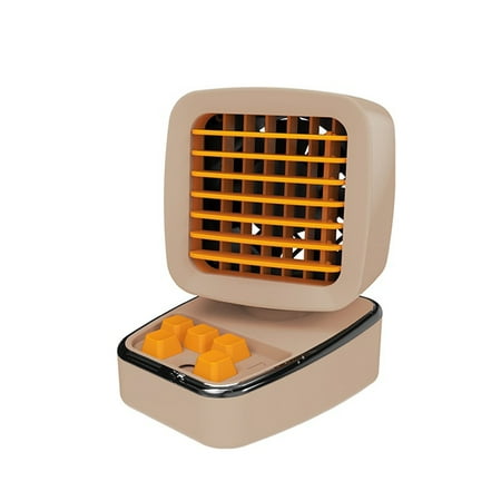 OAVQHLG37B Portable Air Conditioners USB Mini Portable Air Conditioner Humidifier Air Cooler Upgraded Mute