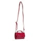 thumbnail image 5 of Bolso Crossbody A ÁNGELOZANO Charol  vegano tipo cincelado Color rojo, modelo Lupita, 5 of 5