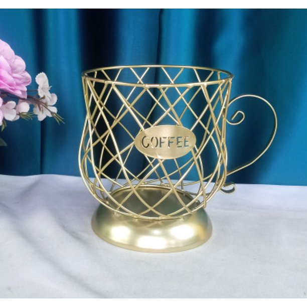 Coffee Pod Holder,Metal Wire Mug Kup Keeper/Coffee Pod Storage, Perfect