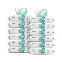 Pampers Aqua Pure Sensitive Water Baby Wipes 12X Pop-Top 672 Count