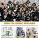 thumbnail image 3 of IFANLANDOR De Pared Para Fiesta De Graduación 2024 Banner Negro En Fieltro Para Celebraciones, 3 of 5
