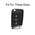 thumbnail image 4 of Funda de TPU para llave de coche para VW Volkswagen Golf 7 MK7 Tiguan MK2 T-roc T-cross Skoda Octavia Kodiaq Karoq Seat Ateca Leon Fob, 4 of 5