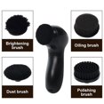 thumbnail image 6 of Joernso Electric Shoes Shine Tool Kit Dust Remover Polisher Faux Leather Care Gadget, 6 of 6