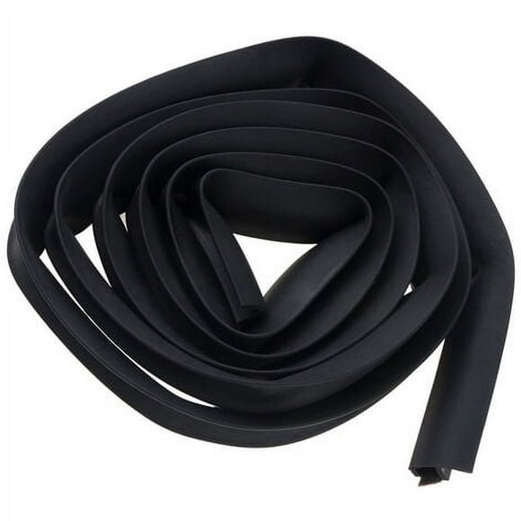 PinesC Door and Window Seal 5 Meters Big D Small DZ Shape P Type Car Door Seal Strip Auto Rubber Seal Strips Trim Waterproof Dustproof Sound Insulation Strip