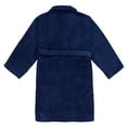 thumbnail image 3 of SKYLINEWEARS Unisex Kids Little Boys Girls Shawl Collar&nbsp;Bathrobe Terry Cotton Toddler Robe Pajamas Sleepwear Navy 10, 3 of 5