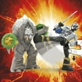 thumbnail image 4 of Power Rangers Dino Fury Battle Attackers 2-Pack Black Ranger vs. Smashstone, 4 of 6