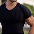 thumbnail image 4 of Camiseta De Seda De Hielo Para Hombres Deportes Fitness Mang, 4 of 7