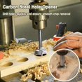 thumbnail image 2 of Round Shank Serrated High Carbon Steel Hole Opener, 2 of 5