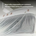 thumbnail image 4 of Couverture de Protection contre la Peinture en Vaporisateur 3M 06742 Auto-Adhésive; Feuille de Plastique; Transparent; Largeur 20 Pieds x Longueur 250 Pieds; Simple, 4 of 5