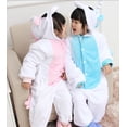 thumbnail image 4 of Pijamas de franela con calaveras para niños y niñas, de otoño e invierno, con dibujos de animales, ardillas, siamés, ropa para el hogar, con puntadas de murciélago, 4 of 6