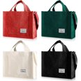 thumbnail image 2 of 4 Uds. Bolsos cruzados pequeños, bolso cruzado cuadrado, bolsos de hombro elegantes, bolsos de viaje Retro estéticos para mujer, 2 of 3