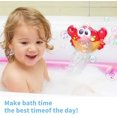 thumbnail image 2 of Children Bubble Machine Automatic Bubble Maker Baby Kids Musical Fun Suction Cup Bathtub Toy Gift, 2 of 6