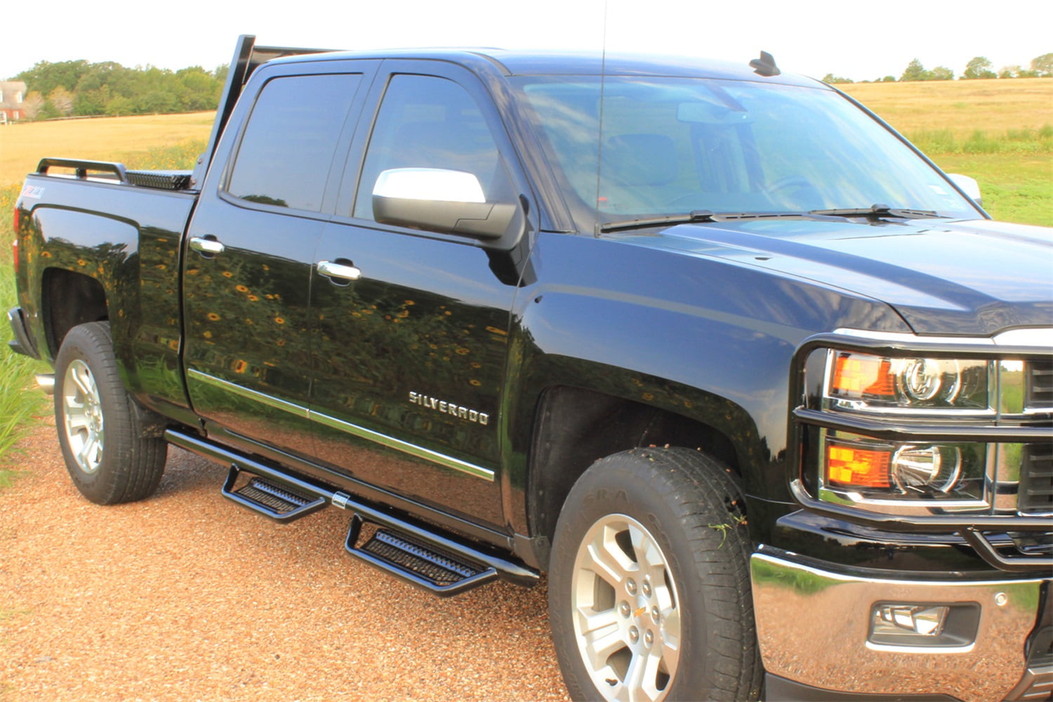 Ranch Hand RSC14HC5B4W Running Step 3 in. Round Fits Sierra 1500