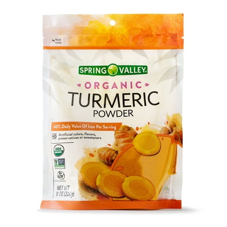 Spring Valley Organic Turmeric Powder, 8 Oz