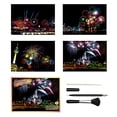 thumbnail image 1 of Scratch Art City Scenery Building Painting Paper DIY Scratchboard, 1 of 9