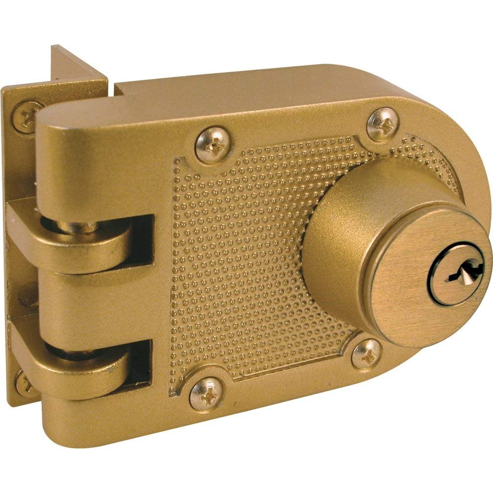 たーやん DEAD LOCK シリーズ Jimmy-Resistant Deadlock, Diecast, Brass Color, Angle Strike