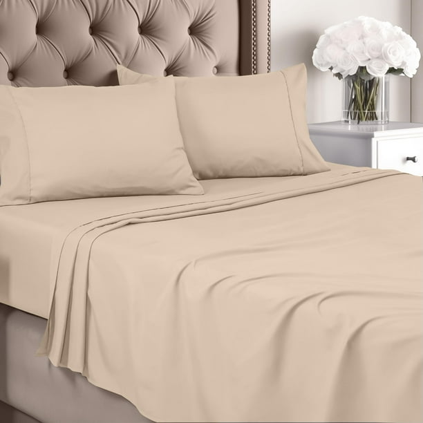 Juego de sábanas Utopia Bedding King Size de microfibra cepillada