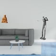 thumbnail image 2 of Estatua De Resina Del Sagrado Corazón De Jesús Jugando Al Golf, Figura Coleccionable, Escultura De Jugador Para Pasillo, Dormitorio, Oficina, Escritorio, Chimenea, Estante Para Amantes Del Golf, 2 of 8