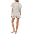 thumbnail image 2 of Roudelain Soft Terry Cloth T-Shirt Shorts Set Daisy Army Tradewinds Heather L, 2 of 6