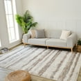 thumbnail image 1 of Rug Branch Nomad Abstract Indoor Area Rug, Beige Brown, Modern - Living Room, Bedroom, Dining Room, and Kitchen, 1 of 5