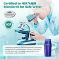 thumbnail image 4 of Fil fresh 4-Pack PPF900Z Water Filter Replacement, NSF Certified, Advanced Universal Compatible with All PUR Pitchers, Reduces Chlorine & Impurities, Blue, 4 of 12